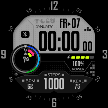华米跃我Amazfit Verge Lite手表表盘