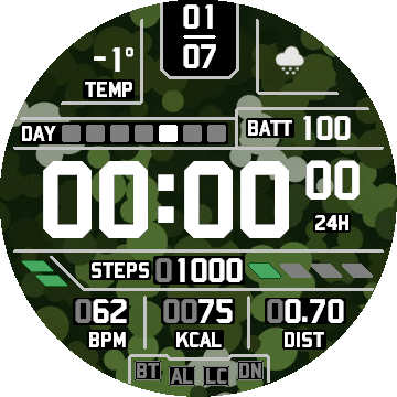 华米跃我Amazfit Verge Lite手表表盘