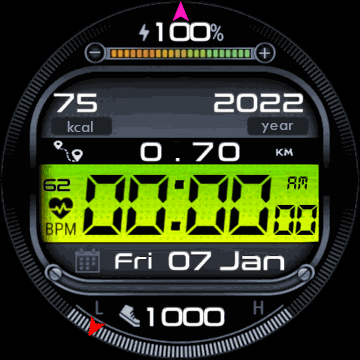华米跃我Amazfit Verge Lite手表表盘