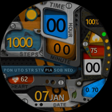 华米跃我Amazfit Verge Lite手表表盘