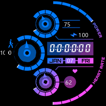 华米跃我Amazfit Verge Lite手表表盘