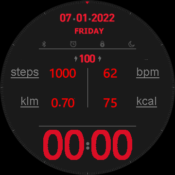 华米跃我Amazfit Verge Lite手表表盘
