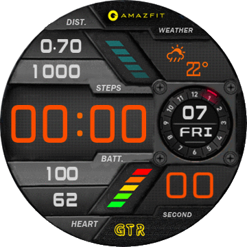 华米跃我Amazfit Verge Lite手表表盘