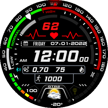 华米跃我Amazfit Verge Lite手表表盘