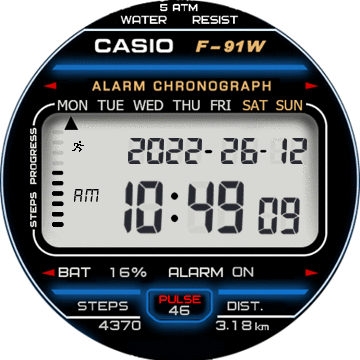 华米跃我Amazfit Verge Lite手表表盘