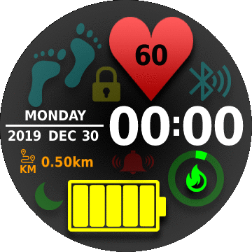 华米跃我Amazfit Verge Lite手表表盘