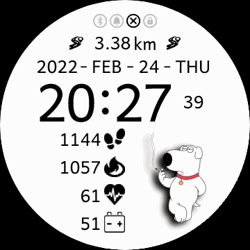 华米跃我Amazfit Verge Lite手表表盘