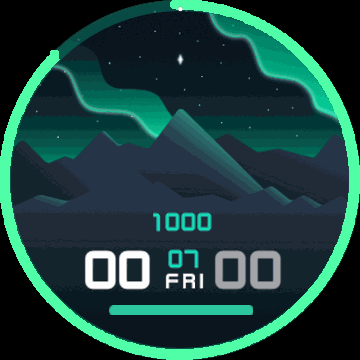 华米跃我Amazfit Verge Lite手表表盘