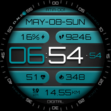 华米跃我Amazfit Verge Lite手表表盘