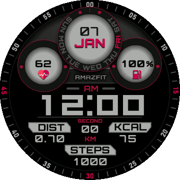华米跃我Amazfit Verge Lite手表表盘