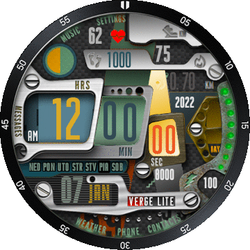 华米跃我Amazfit Verge Lite手表表盘