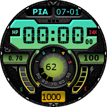 华米跃我Amazfit Verge Lite手表表盘