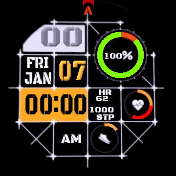 华米跃我Amazfit Verge Lite手表表盘