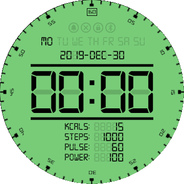 华米跃我Amazfit Verge Lite手表表盘