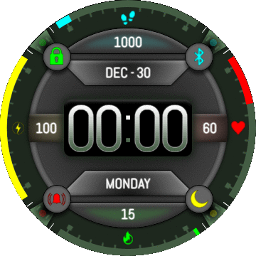 华米跃我Amazfit Verge Lite手表表盘