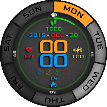 华米跃我Amazfit Verge Lite手表表盘