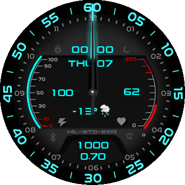 华米跃我Amazfit Verge Lite手表表盘