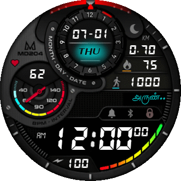 华米跃我Amazfit Verge Lite手表表盘