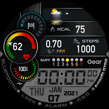 华米跃我Amazfit Verge Lite手表表盘