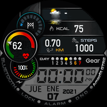华米跃我Amazfit Verge Lite手表表盘