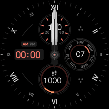 华米跃我Amazfit Verge Lite手表表盘