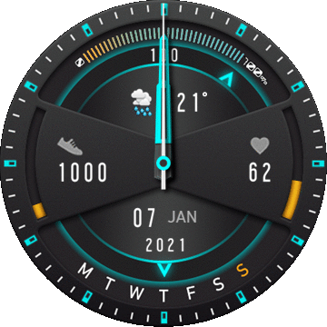 华米跃我Amazfit Verge Lite手表表盘