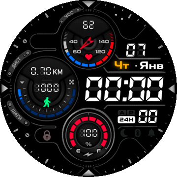 华米跃我Amazfit Verge Lite手表表盘