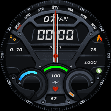 华米跃我Amazfit Verge Lite手表表盘