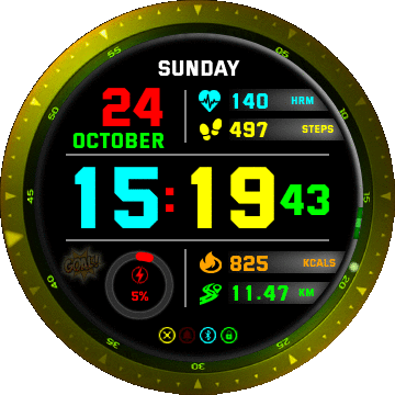 华米跃我Amazfit Verge Lite手表表盘