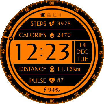 华米跃我Amazfit Verge Lite手表表盘