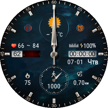 华米跃我Amazfit Verge Lite手表表盘