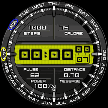 华米跃我Amazfit Verge Lite手表表盘