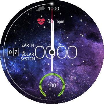 华米跃我Amazfit Verge Lite手表表盘