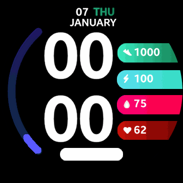 华米跃我Amazfit Verge Lite手表表盘