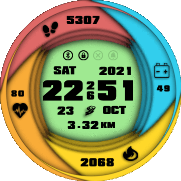 华米跃我Amazfit Verge Lite手表表盘