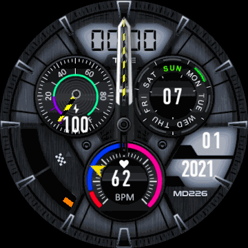 华米跃我Amazfit Verge Lite手表表盘