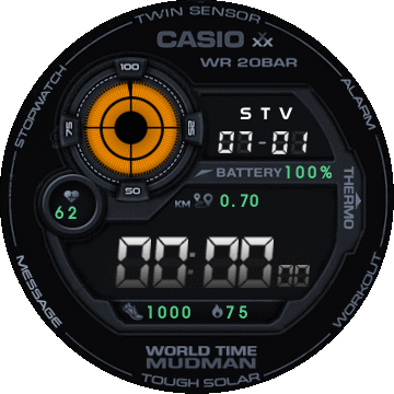 华米跃我Amazfit Verge Lite手表表盘