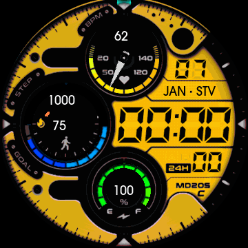 华米跃我Amazfit Verge Lite手表表盘