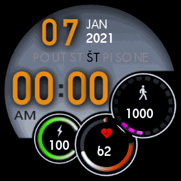华米跃我Amazfit Verge Lite手表表盘