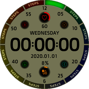 华米跃我Amazfit Verge Lite手表表盘