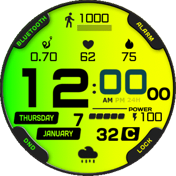 华米跃我Amazfit Verge Lite手表表盘