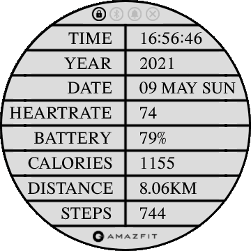 华米跃我Amazfit Verge Lite手表表盘