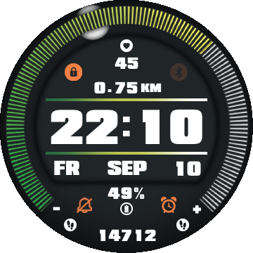 华米跃我Amazfit Verge Lite手表表盘