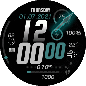 华米跃我Amazfit Verge Lite手表表盘