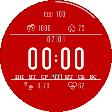 华米跃我Amazfit Verge Lite手表表盘