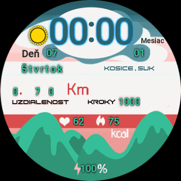 华米跃我Amazfit Verge Lite手表表盘