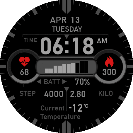 华米跃我Amazfit Verge Lite手表表盘