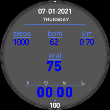 华米跃我Amazfit Verge Lite手表表盘