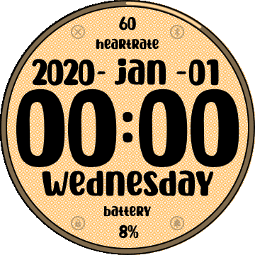 华米跃我Amazfit Verge Lite手表表盘