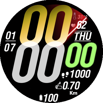 华米跃我Amazfit Verge Lite手表表盘